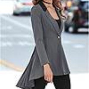 Venus Slim Fit High-Low Tuxedo Styled Suit Jacket